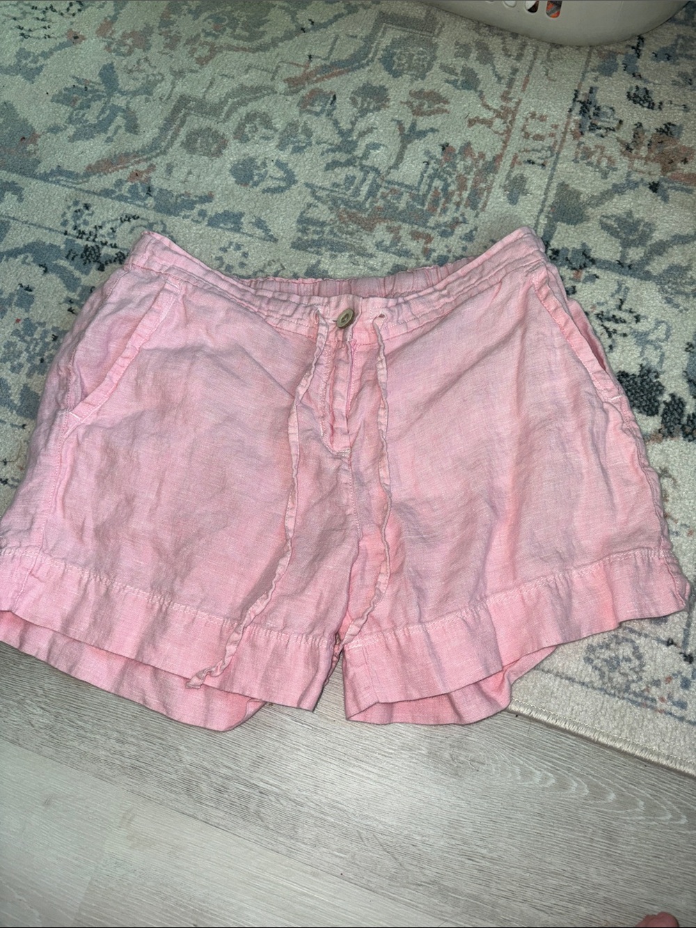 Tommy Bahama linen shorts size small Pink
